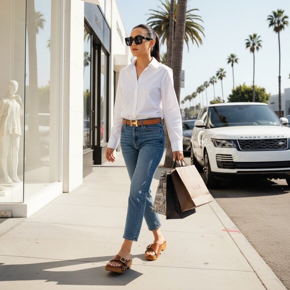 Chloé 2025 Jeanette Mule Clogs Current Resort Collection size 38 EUC - Picture 2 of 8